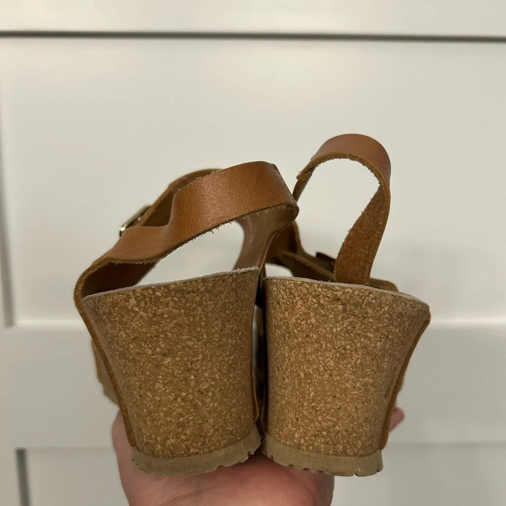 Mephisto Lissandra Platform Wedge Sandals Size 42 / US 12